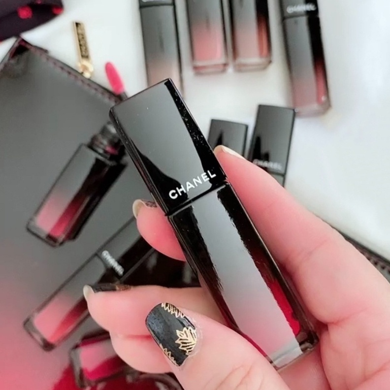 CHANEL ROUGE ALLURE LAQUE ULTRAWEAR SHINE LIQUID LIP COLOUR 55ml Liquid Lipstik 1 ori KODE B5B2