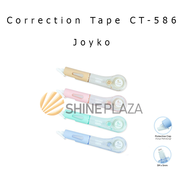 

Correction Tape Tip X - Tip Ex Kertas Roll Joyko CT-586