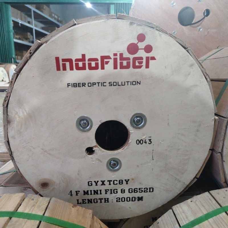 KU MINI 4 CORE FIG8 2000 METER INDOFIBER