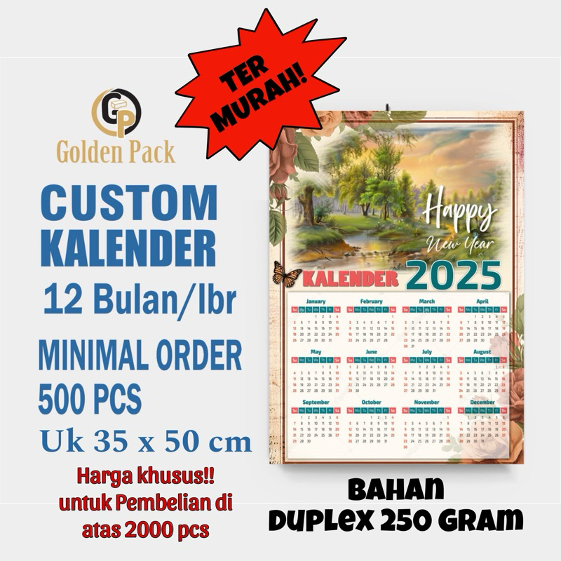 

Kalender dinding 2025 | Untuk Partai,Pemilu,Pilkada,perusahaan,dll | Bahan Duplex 250