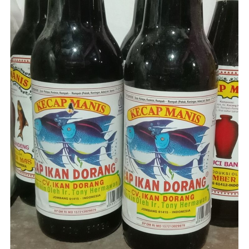 [TERMURAH] Kecap Manis Cap Ikan Dorang uk. 300 ml
