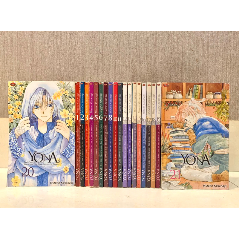 Komik Manga Set Yona The Girl Blush of Dawn 1-20,21