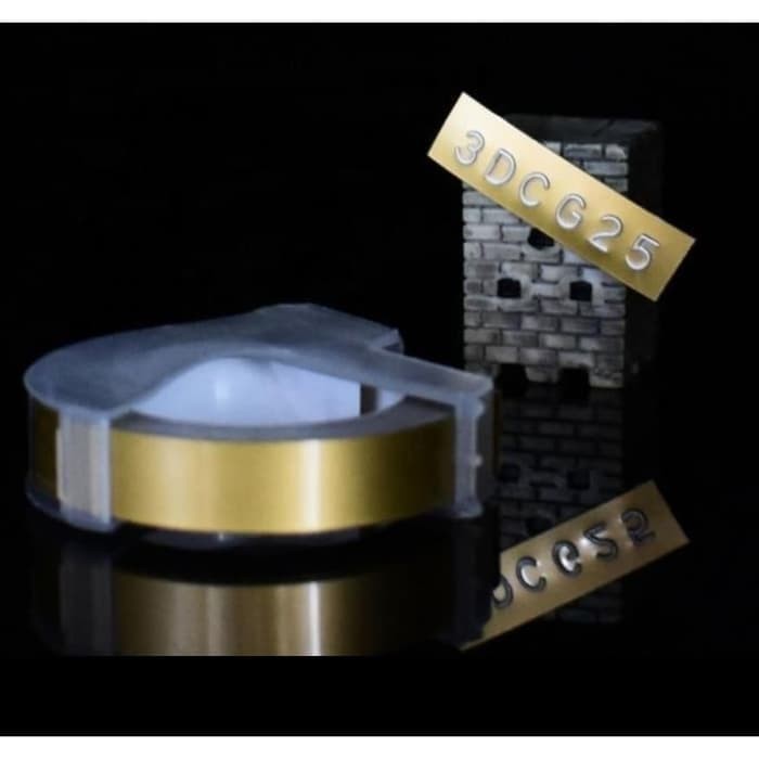 

Refill Emboss Timbul 9mm utk Label Maker Stiker Dymo Junior