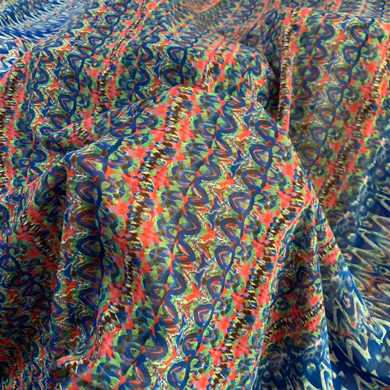 kain sifon motif - kain sifon - kain ceruti - kain ceruti motif - kain ceruty motif etnik - kain keb