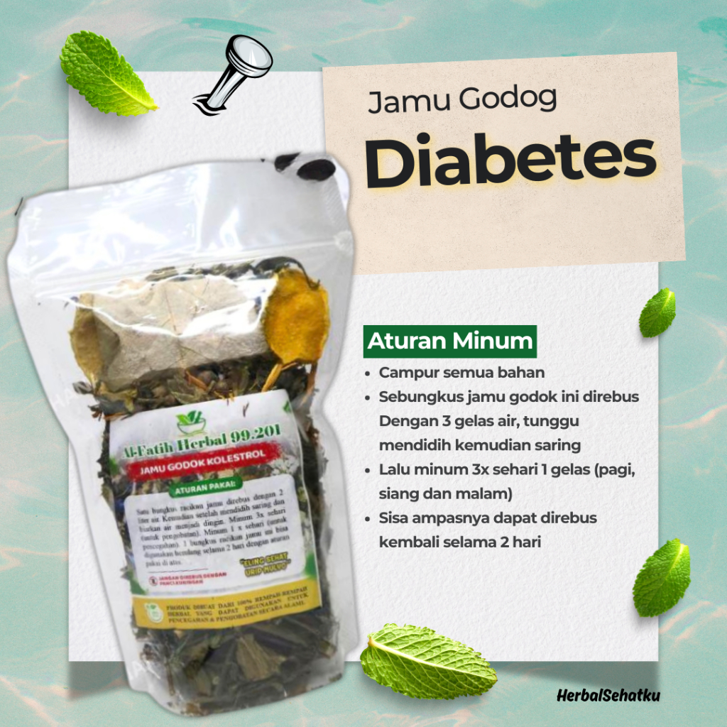 

Herbal Sehatku - Herbal Godog - Jamu Diabetes Paling Manjur Jamu Rebus Kencing Manis