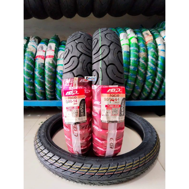 Ban Montor Matic Tubeless FDR Facio 80/90-14 Ban 90/90-14 ban metic tubles ring 14 ban beat ban Vari