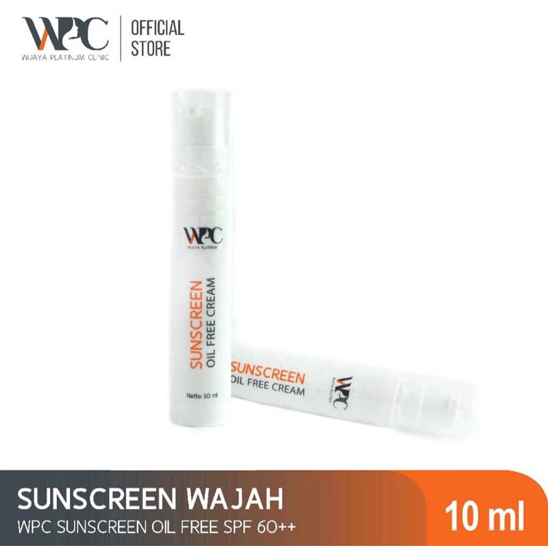 Sunscreen Oil Cream Wajah Wpc