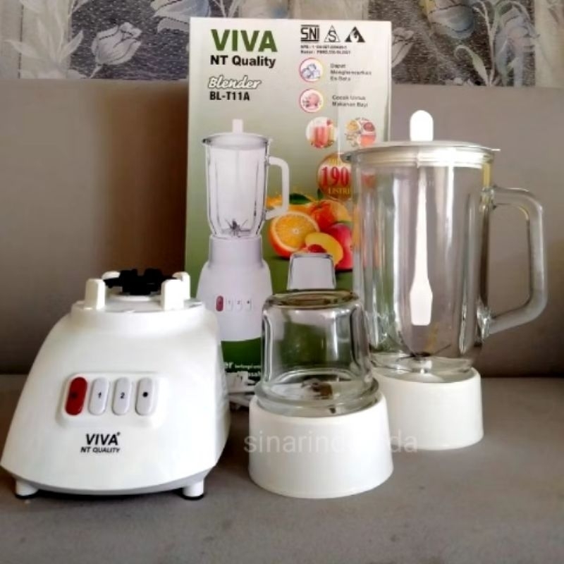 Blender Viva National 6 Mata Pisau BL-T9A/ T11 NT Quality
