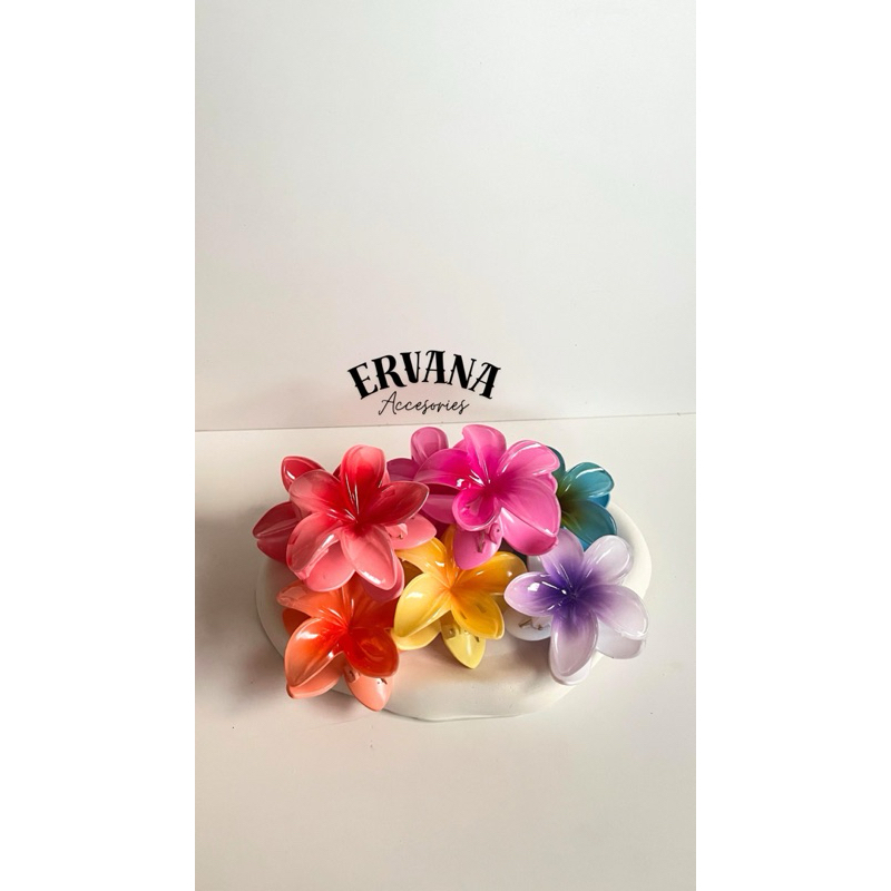 ERVARA- Jepit Kamboja | Jepit Bunga Kamboja | Jedai Bali | Jedai Bunga | Bunga Bali | Jedai Kamboja