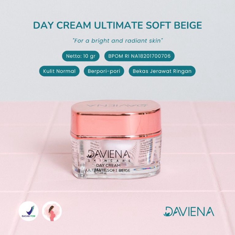 Day Cream Glowing Daviena  Eceran Paket Glowing series  Davienaskincare  Davienajambi  Davienaoffici