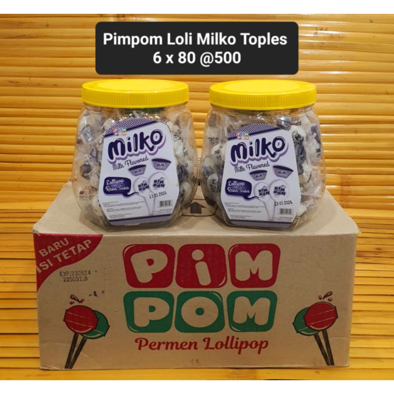 

Permen lolipop pimpom toples