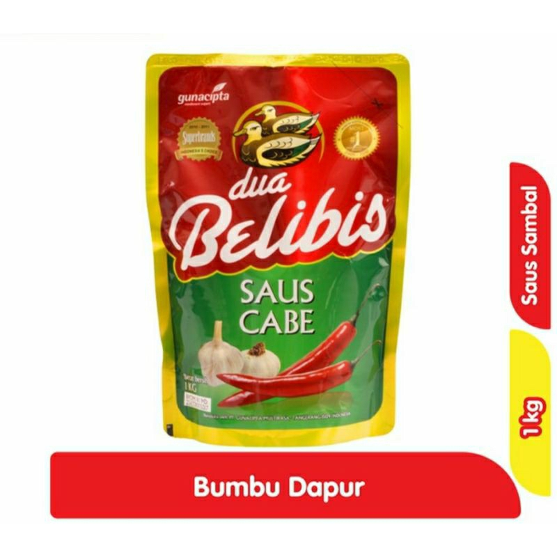 

dua Belibis Saus Cabe Refill 1 kg