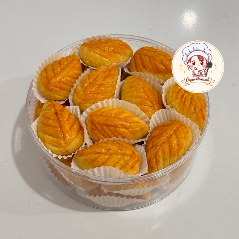 

DM - Kue Nastar Daun Jumbo Full Wisman Toples / Kue Nastar Daun Jumbo khas Bangka Tanpa bahan pengawet halal 100% / Kue Kering Nastar Daun Full Wisman Premium Sultan / Kue Nastar Terenak / Kue Nastar Daun Nanas Wijsman / Cemilan Kue Terlaris