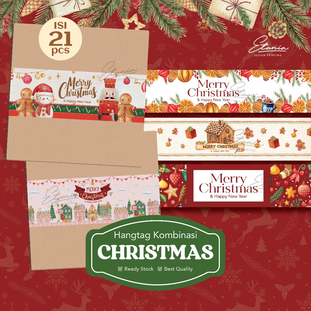 

Paper Belt Natal | Parcel Natal | Toples Kue Kering Christmas | Sleeve Natal | Sleeve Christmas