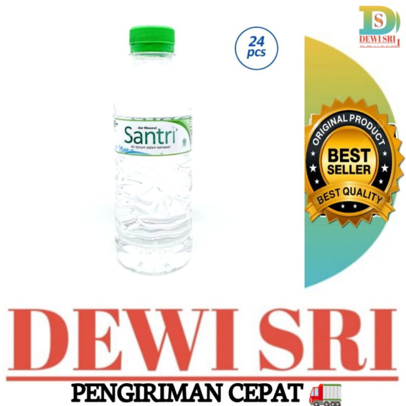 

Air Mineral SANTRI Botol 330ml 1Dus isi 24 Botol.