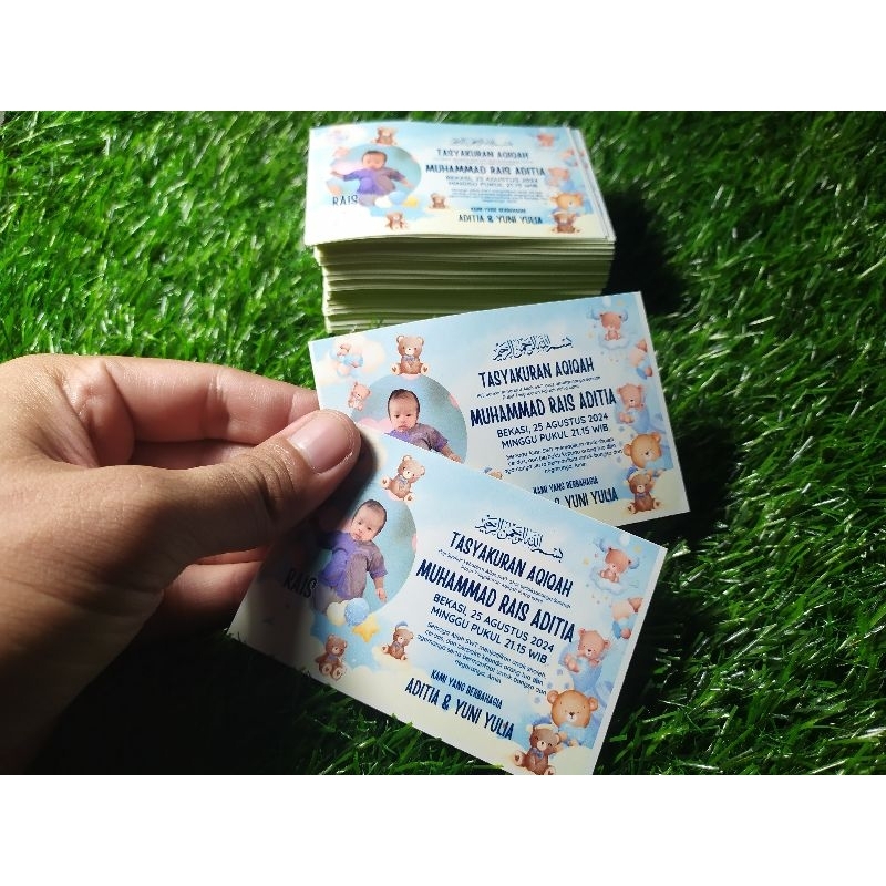 

CETAK STIKER AQIQAH, TASYAKURAN, KHITAN, DLL