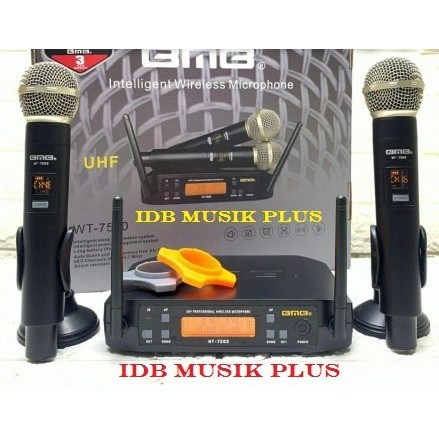 Mic Wireless BMB WT7500 WT 7500 Dual Handheld Original