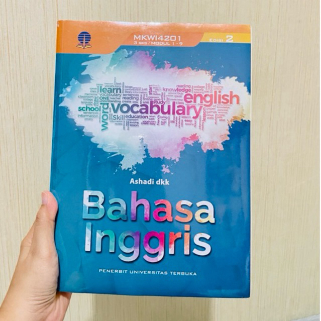 BUKU/MODUL BAHASA INGGRIS EDISI 2 UT. UNIVERSITAS TERBUKA ORIGINAL