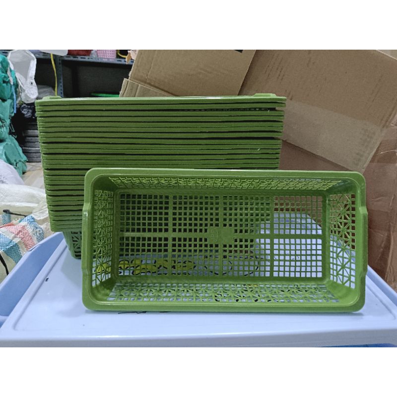 Tempat Surat / Tempat Roti / Keranjang Plastik / Keranjang Kecil / keranjang surat segi panjang