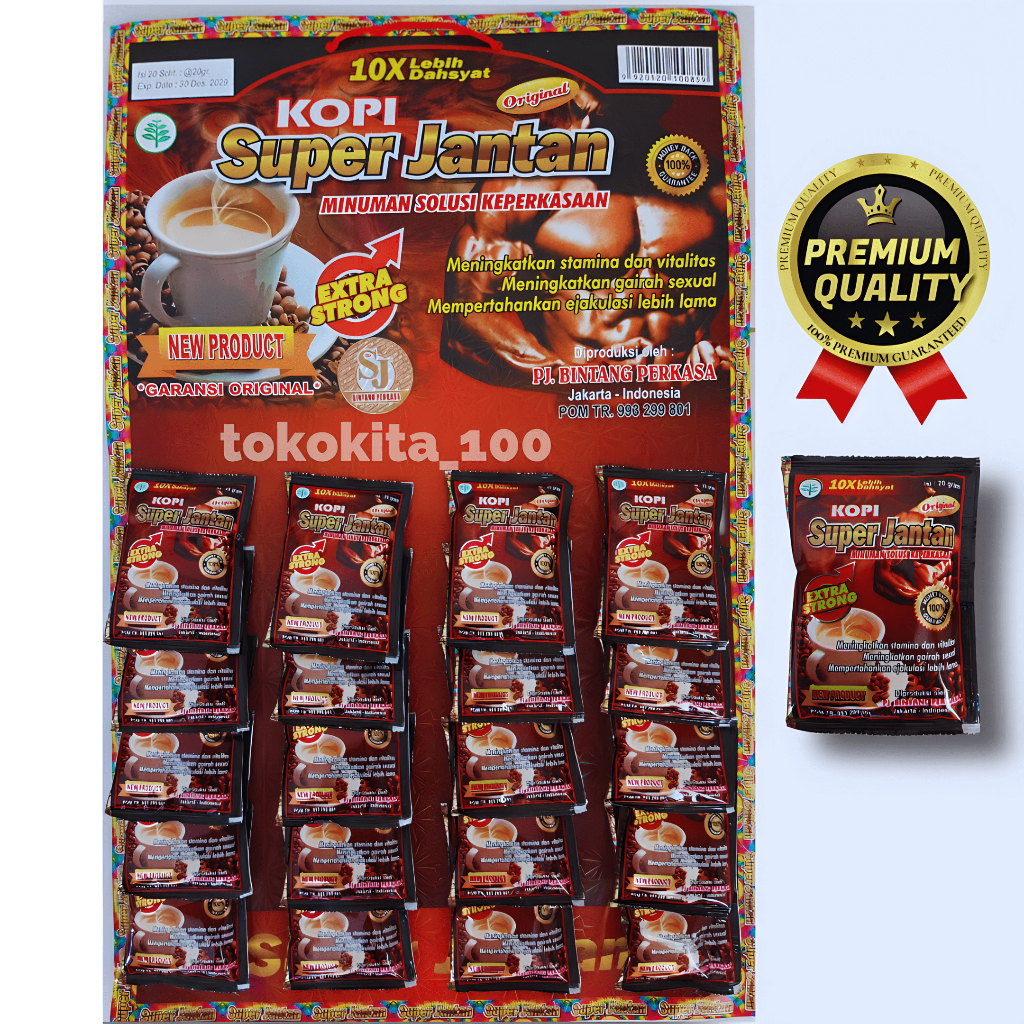 

Kopi Super J4nt4n 1 Hanger Isi 20 Sachet