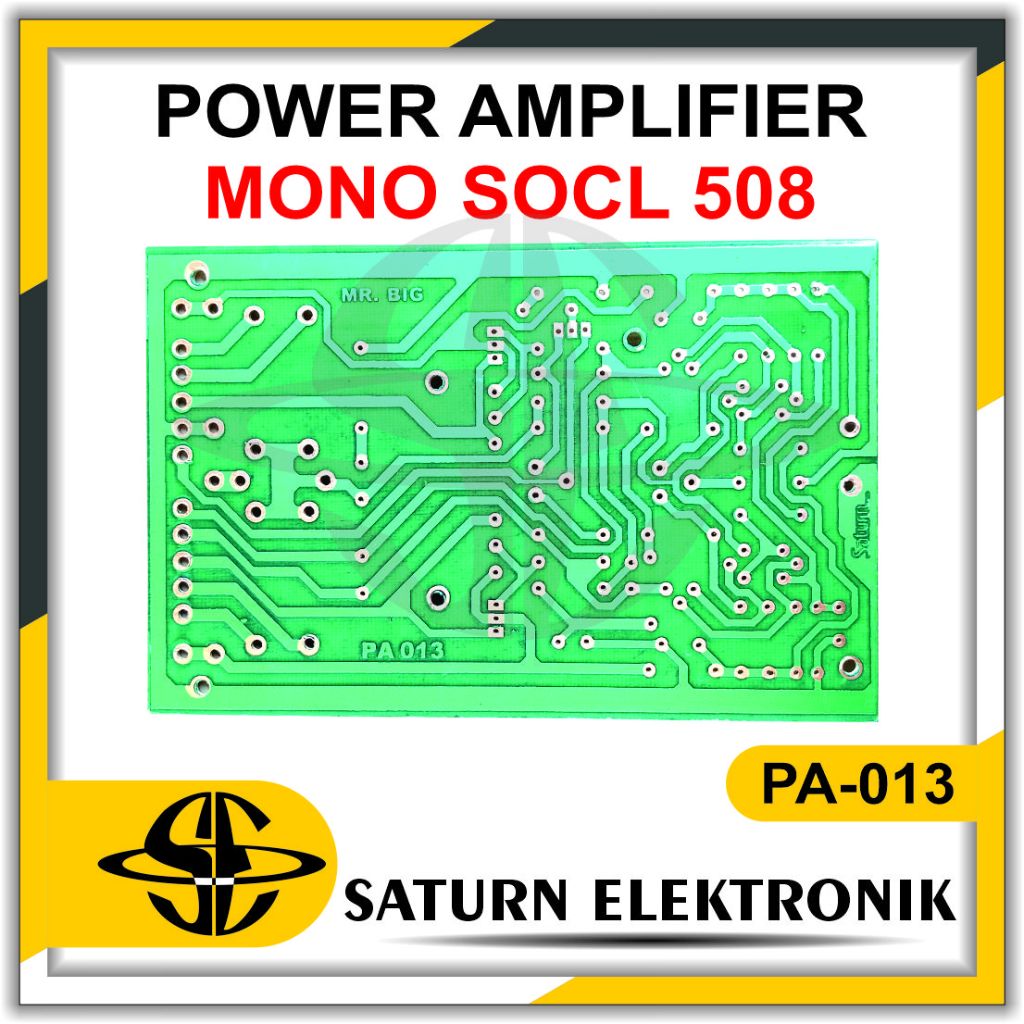 PCB Mono Power Amplifier SOCL 508 PA-013