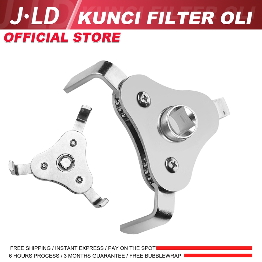 JLD Kunci Filter Oli Mobil JLD Oli Wrench 63-102mm Universal Pembuka Filter Alat Perkakas