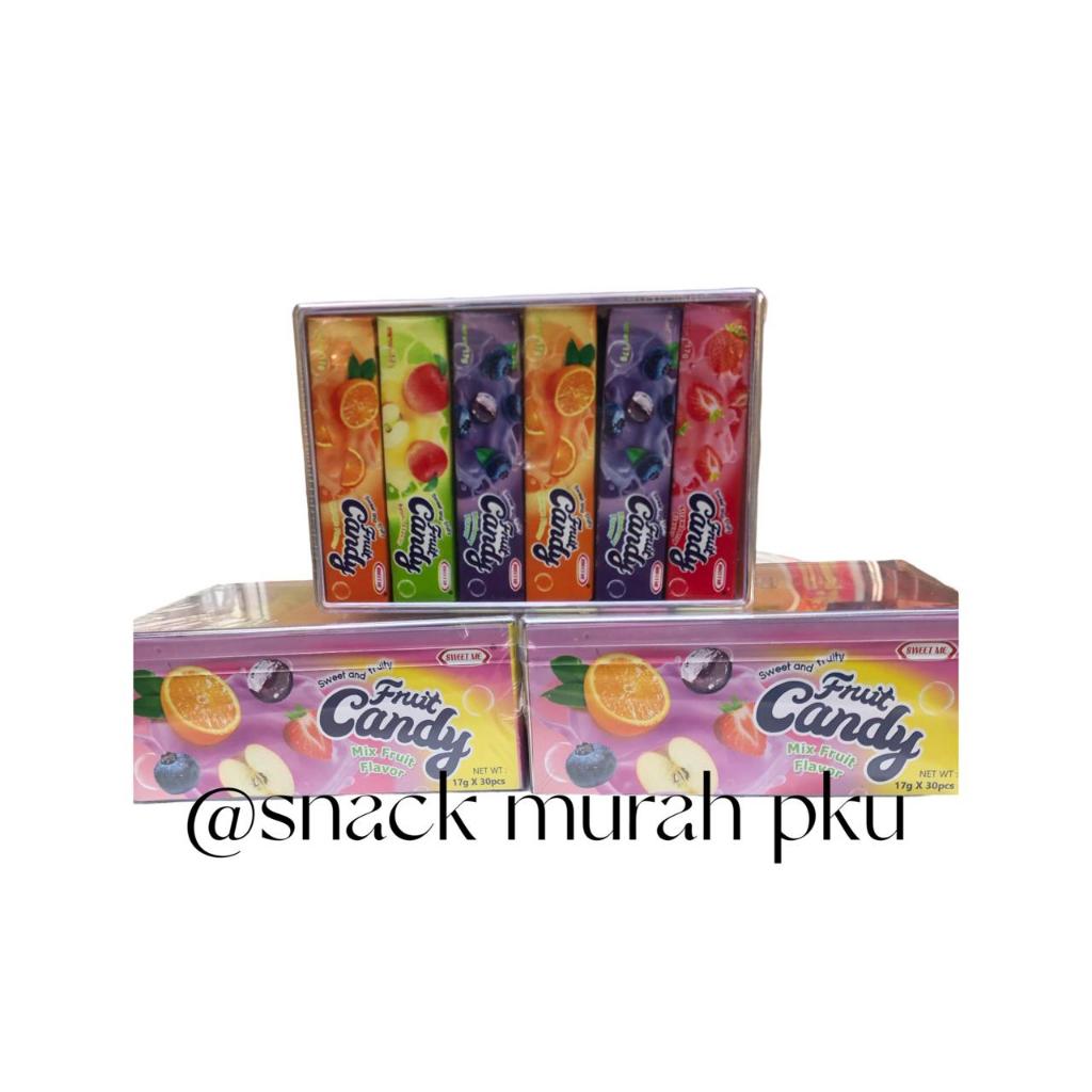 

FRUIT CANDY MIX FRUIT FLAVOR SWEETME 30pcs x 17gr -1124