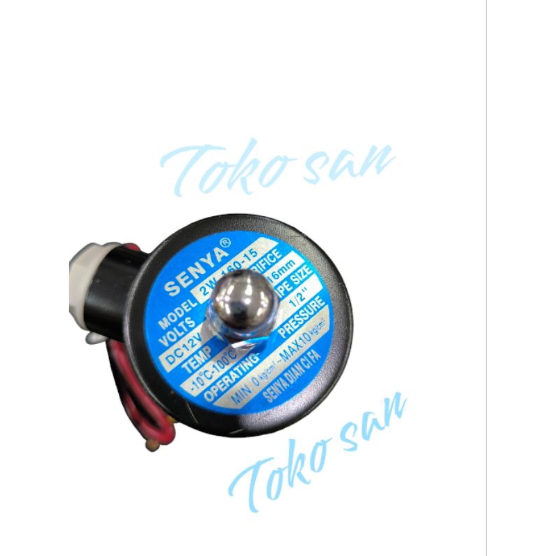 SAN Selenoid Valve 12V DN15 1/2