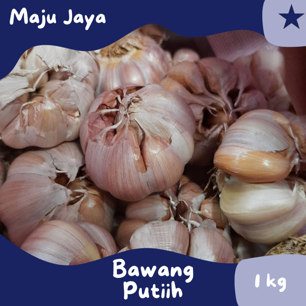 

Bawang Putih Honan Bersih 1000gr - Maju Jaya