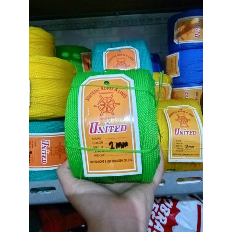 

Tali Tampar ukuran 2 mm panjang 220 m