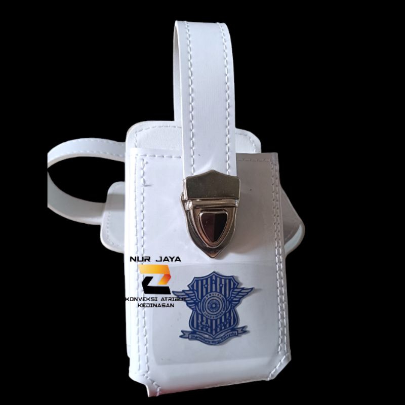 SARUNG HT LANTAS PUTIH/TEMPAT HT LANTAS