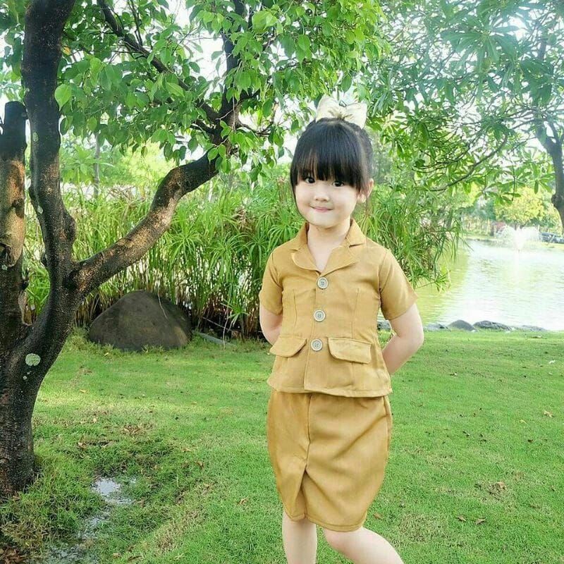 Seragam PNS //kostum PNS anak //baju anak photoshop