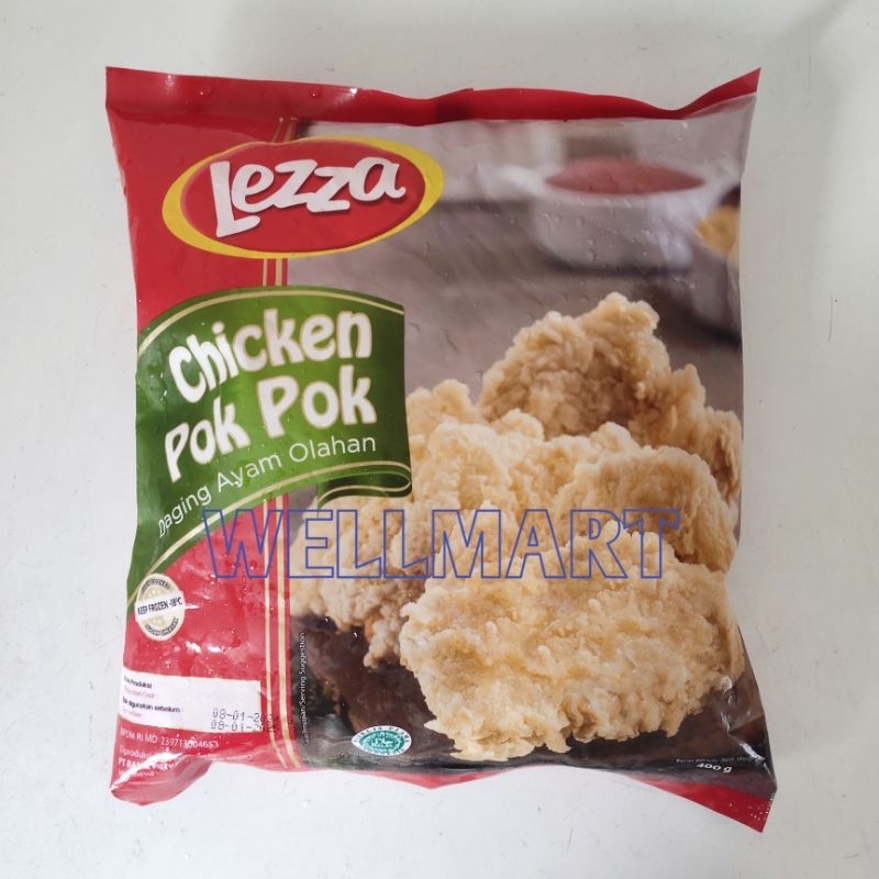 

Lezza Chicken Pokpok 400g Daging Ayam Olahan Chicken Nugget Naget Pok Pok