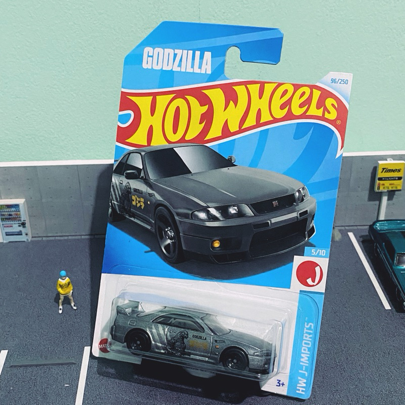 Hot Wheels - Nissan Skyline GT-R (BCNR33) - Godzilla Grey