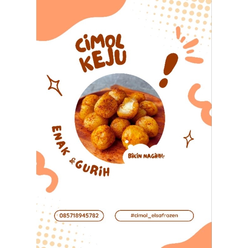 

cimol keju lumer