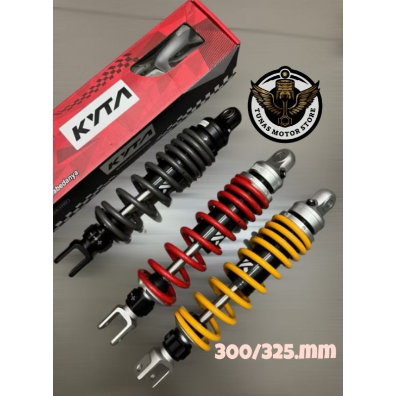 SHOCK BELAKANG KTC KYTACO VARIO125/150 MIO BEAT shock breaker ktc kytaco kyta mio Vario 300mm 325mm