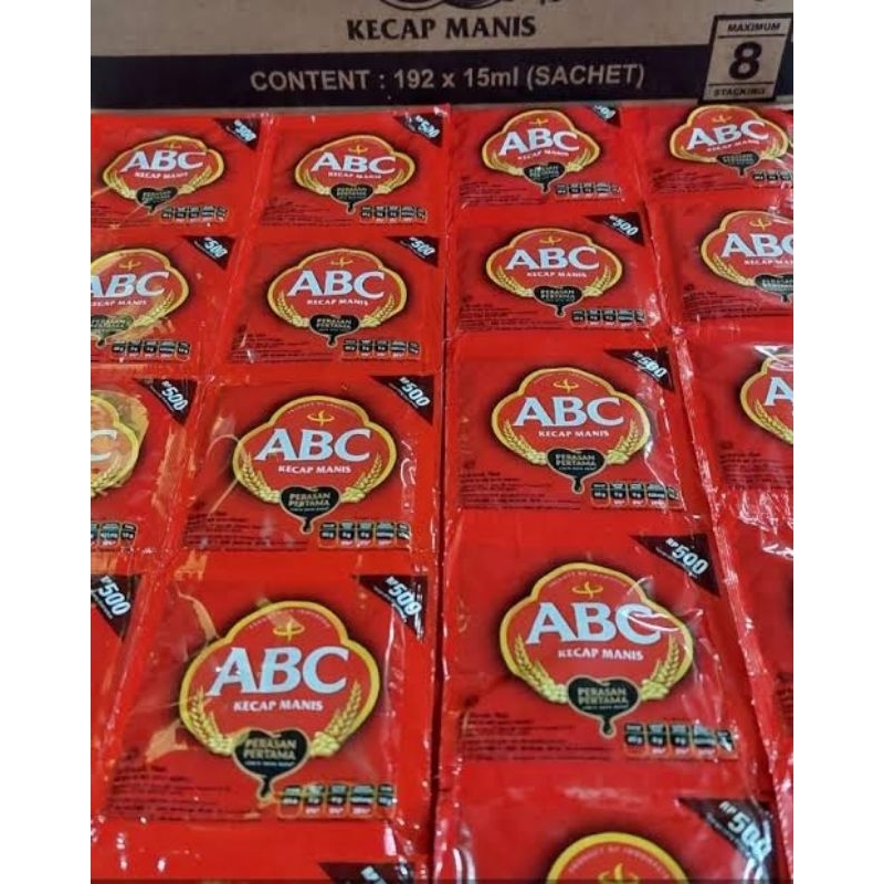 

Kecap ABC Renceng 15g x 12 Sachet