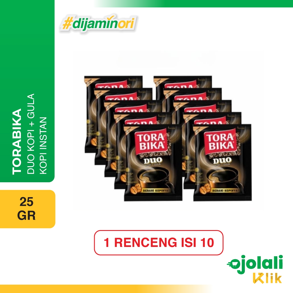 

[TERMURAH] TORABIKA DUO 25GR RENCENG ISI 10 SACHET