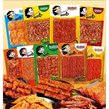 

[HALAL] WULAMA Latiao [100gr]/Gemilan snack VIRAL/Snack Latiao Wulama Strip Kembang Tahu