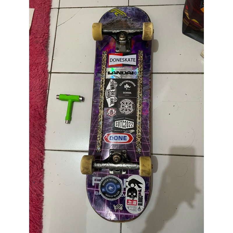 fullset skateboard second rasa baru