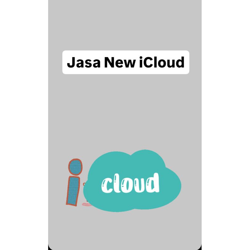 Jasa bikin icloud baru