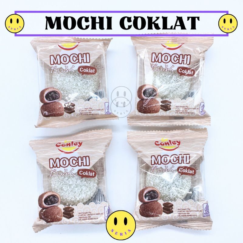 

MOCHI CONLEY/KUE MOCHI TABUR KELAPA 30 GRAM