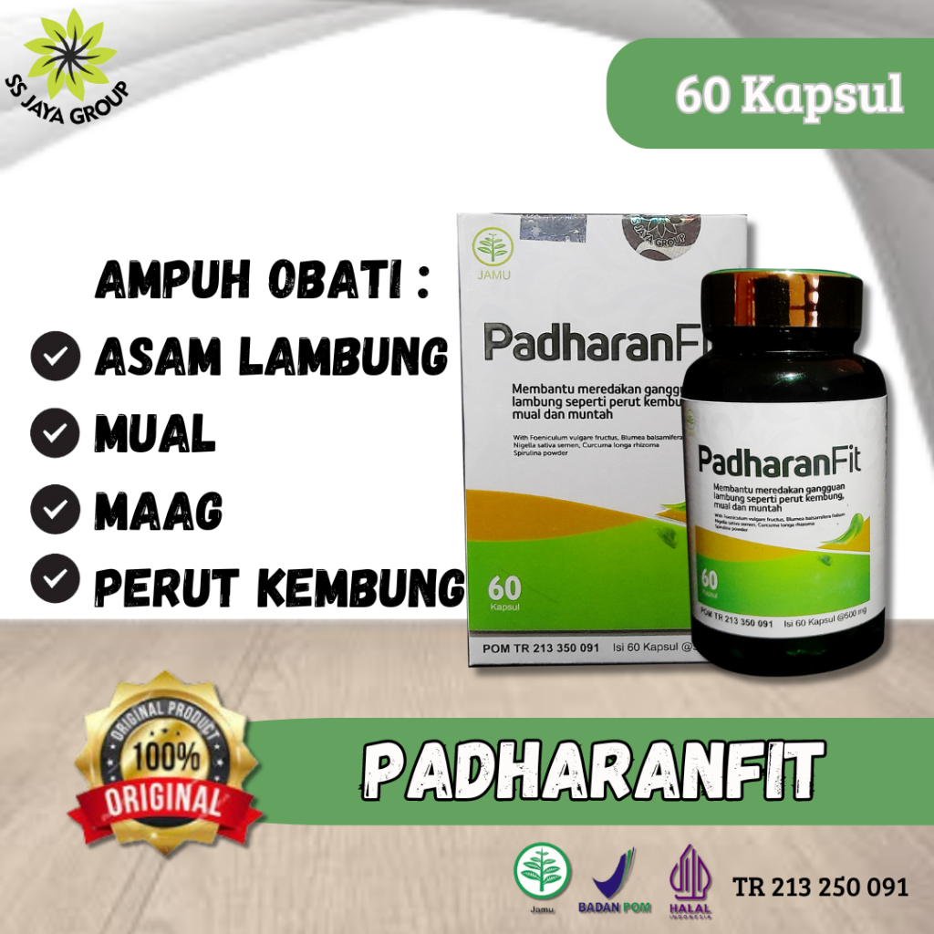 PADHARANFIT | Obat Herbal Atasi Asam Lambung - Mual Dan Maag | BY SS JAYA GRUB