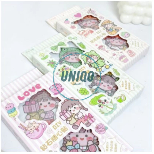 

Mainan Edukasi Sticker Stiker Latihan Belajar Menggambar Lukis Stiker Anak Balita Cewe Cowo Sticker Pop Karakter Lucu Premium