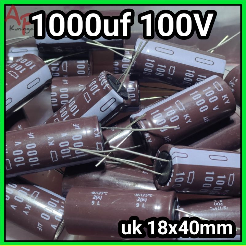 Elco 1000uf 100v Baru Original Asli