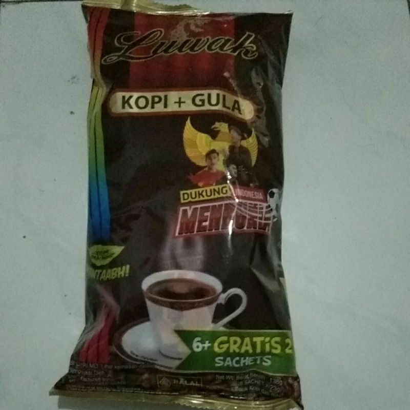 

Luwak Coffee Luwak kopi + gula 1 pack