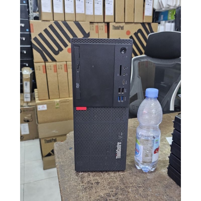 Cpu Lenovo Mini Tower i3 8100 Ram 16Gb Ssd 512Gb Dvd Rw Siap Pakai