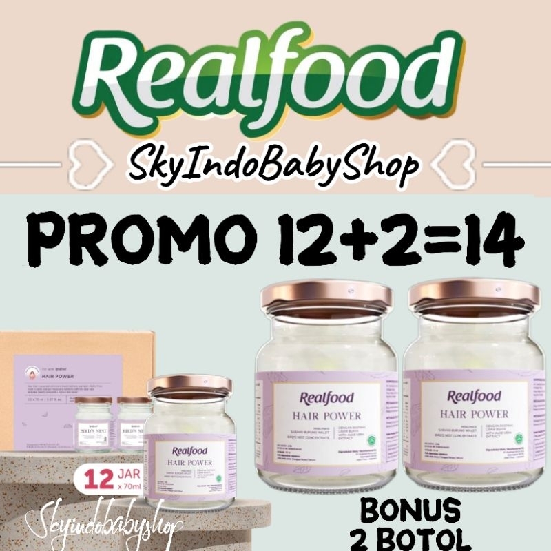 

Realfood Super Mom 12 Botol Bonus 2 Botol ( Minuman Sarang Burung Walet ) Bpom Halal