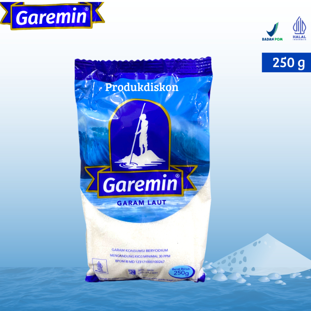 

GAREMIN Garam Laut 250 Gr - Makanan