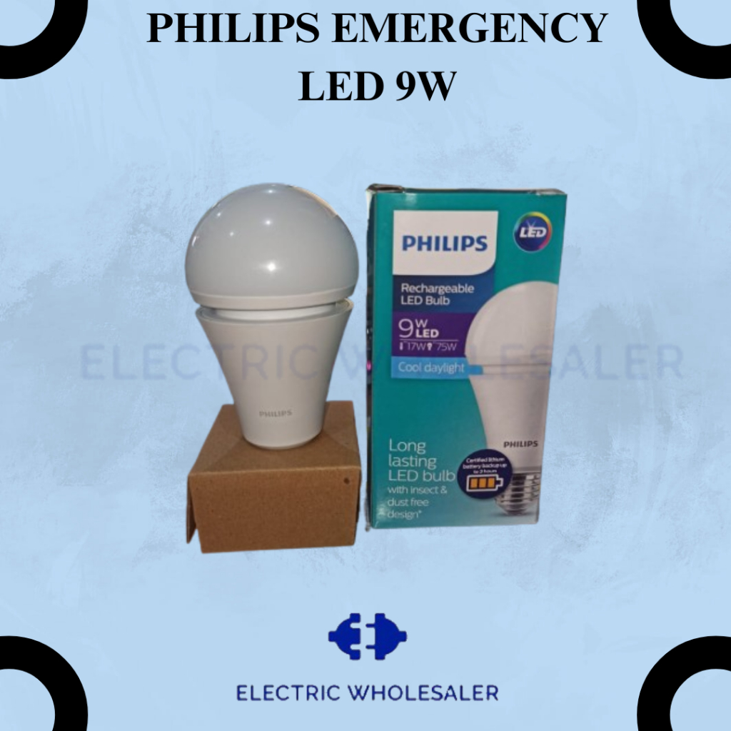 PHILIPS LED EMERGENCY 9W WHITE